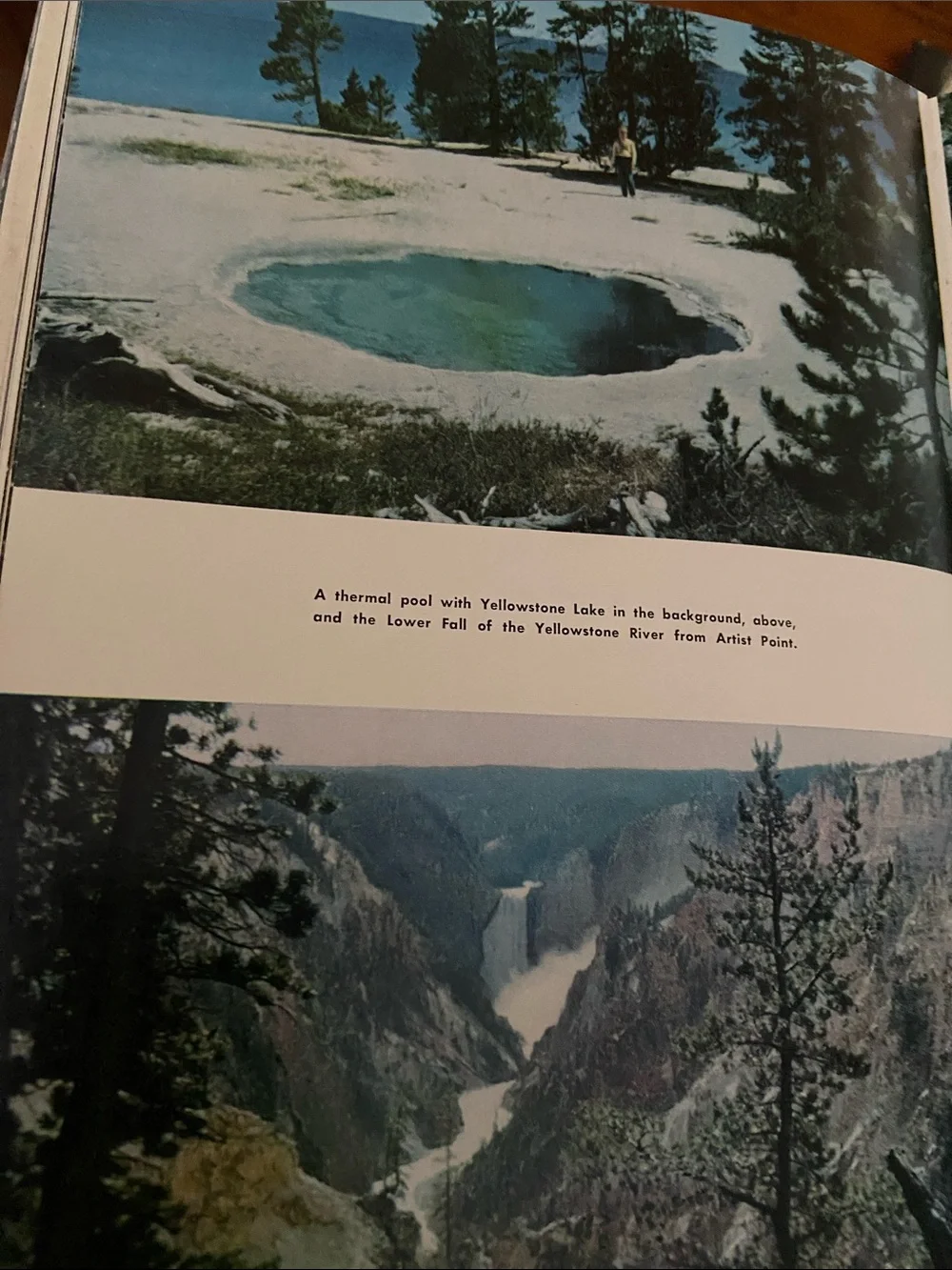 Vintage 1960s 60s USA U.S. American National Park & Monuments book Parks America